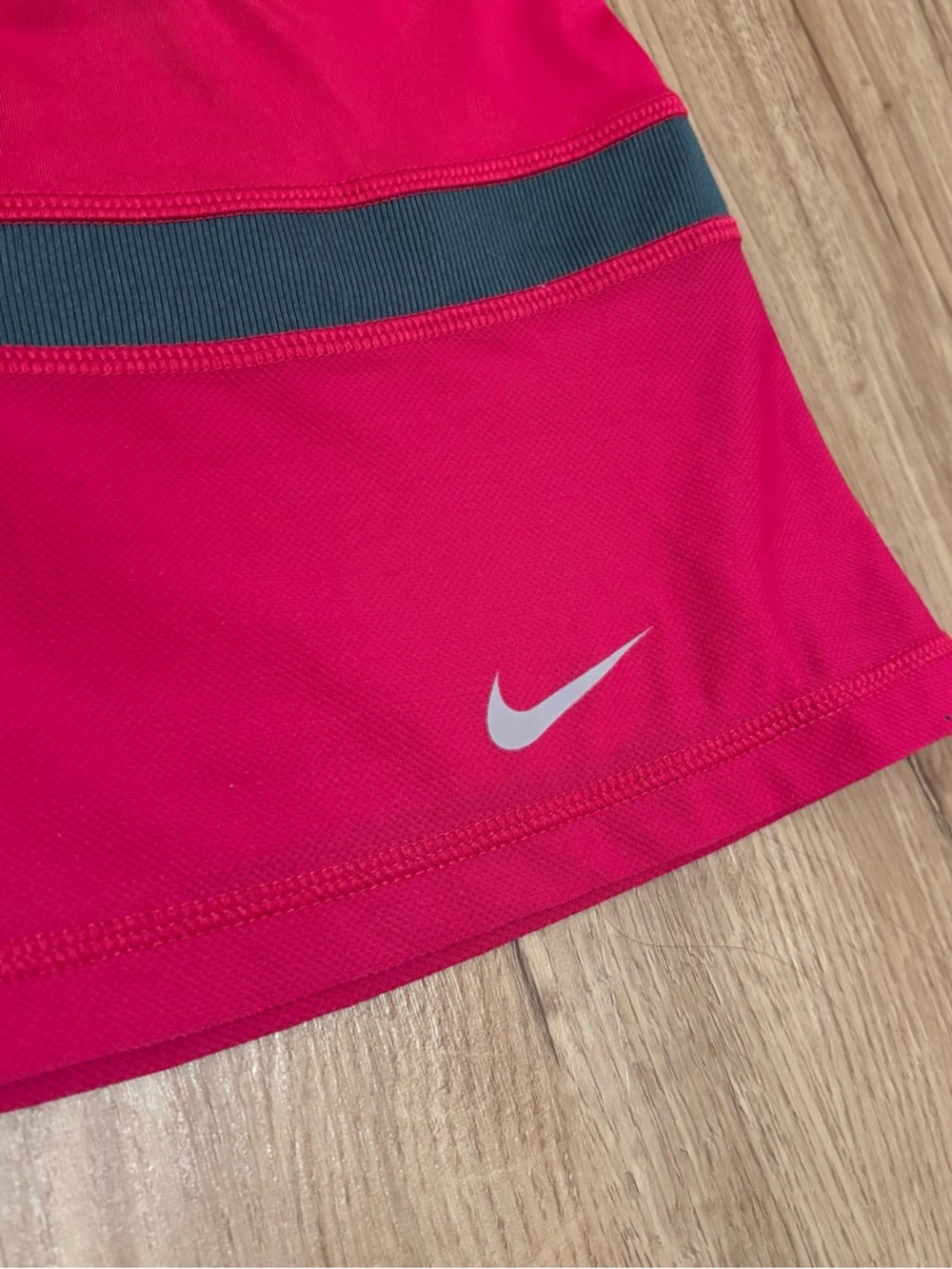Nike magenta Dri-FIT Racerback Tank top & Tennis Skirt skort set women’s small s - Picture 4 of 9